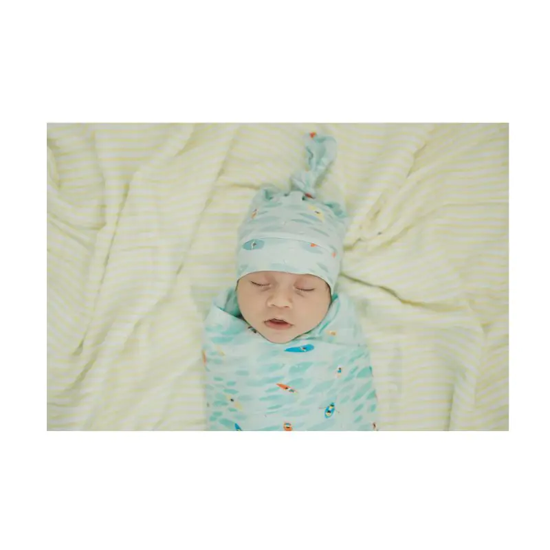 Top Knot Beanie Tencel - Kayak