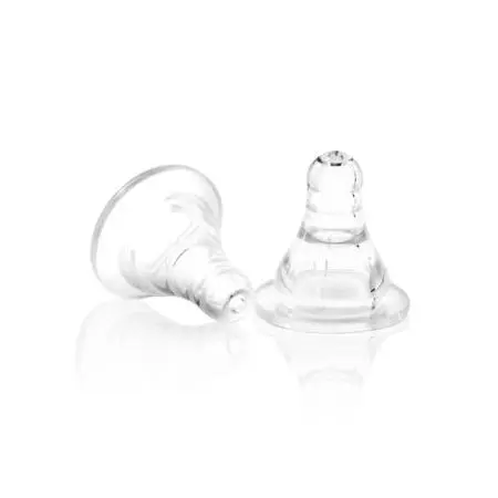 2 Pack Narrow Neck Medium Flow Teats 452