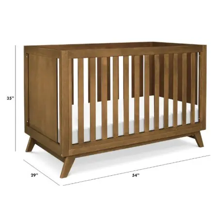 DaVinci - Otto 3-IN-1 Convertible Crib - Walnut M22501L 048517855065 Tjskids.com
