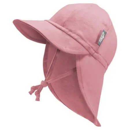 Jan & Jul	Sun Soft Baby Cap - Dusty Rose Tjskids.com

