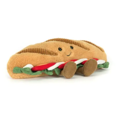Jellycat Amuseables Caprese Baguette A2TMB 670983163056 Tjskids.com