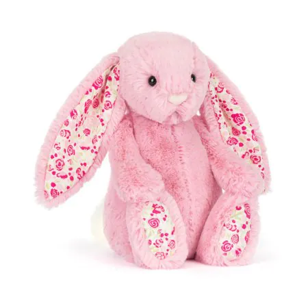 Jellycat Blushkin Blossom Luxe Bunny Original BAS3ROSE	670983166941 Tjskids.com
