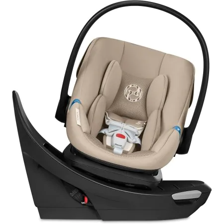 Cybex Aton G Swivel with Sensorsafe - Almond Beige