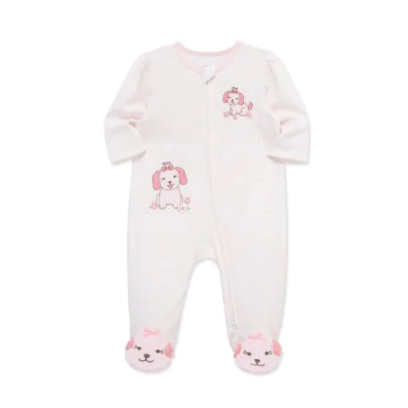 Little Me	Footie - Lovely Pups Tjskids.com