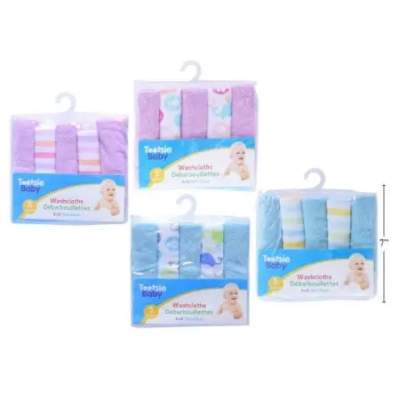 Washcloth Set 5 Pack