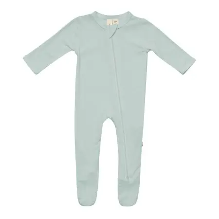 Zippered Footie - Sage