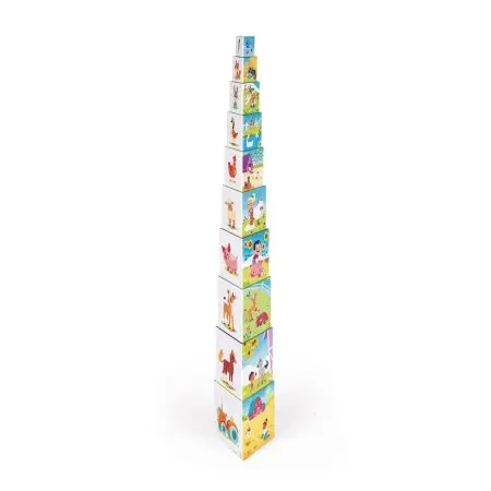 Life At The Farm Triangle Stacking Pyramid