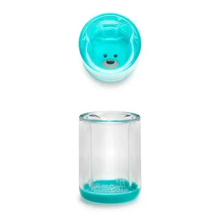 Double Walled Bear Cup - Blue