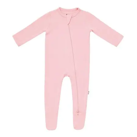 Zippered Footie - Crepe