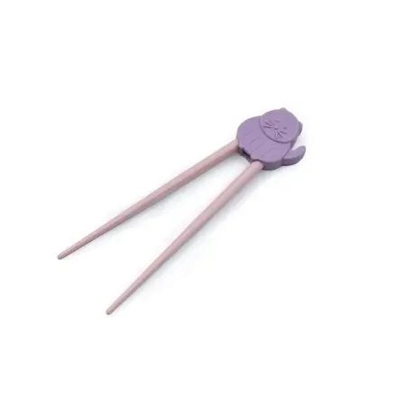 Melii	Learning Chopsticks with Case - Cat	70015 790693700157 Tjskids.com
