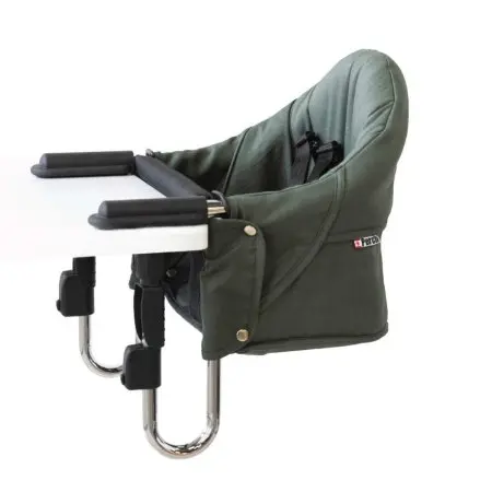 guzzie+Guss Perch Hanging Highchair - Tropical Green (Sleek Chrome Edition) GG201TG 697131400467 tjskids.com