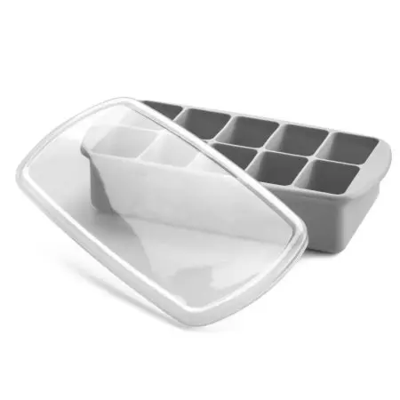 Silicone Baby Food Freezer Tray - Grey