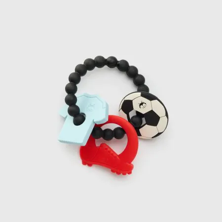 Loulou Lollipop Teething Charms - The Beautiful Game TCM-011-BGM 825754035395 Tjskids.com