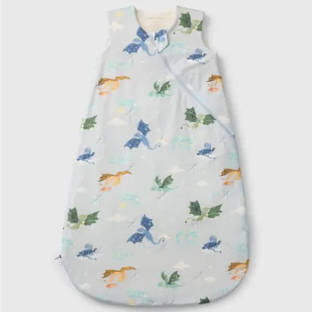 Loulou Lollipop Tencel Sleep Bag 1.0 Tog - Magical Dragons Tjskids.com