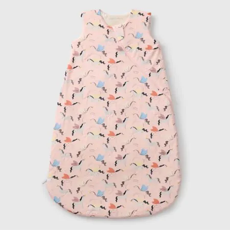 Loulou Lollipop Tencel Sleep Bag 1.0 Tog - Unicorn Ballet Tjskids.com