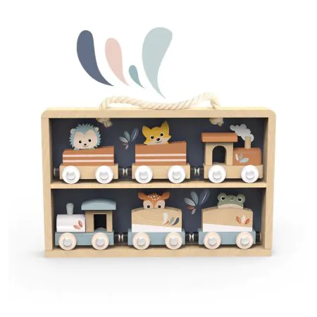 Speedy Monkey Trains Set Display Case	SP1033	850047013750 Tjskids.com