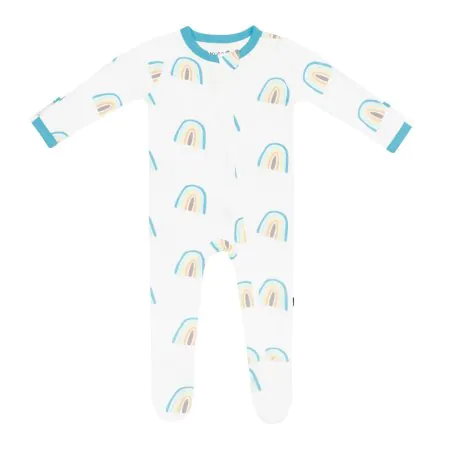 Kyte Baby Zippered Footie - Makai Rainbow Tjskids.com
