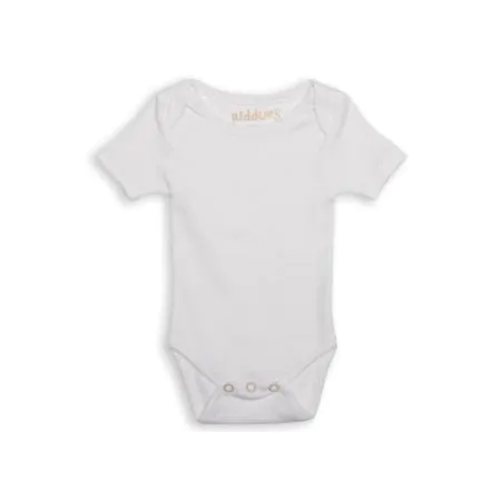 Short Sleeve Bodysuit Everyday White