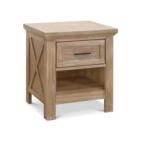 Emory Farmhouse Nightstand Driftwood