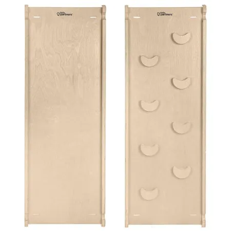 Little Partners - 2-in-1 Climbing Ramp-Slide - Natural LP07901 680798079015