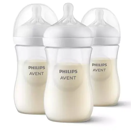 Avent - Natural Wide Neck Baby Bottle 9oz 3 Pack PASCY90303 075020092847 tjskids.com