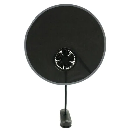 CoolShade Stroller Visor+Rechargeable Fan with Battery