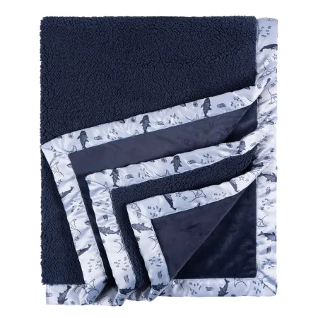 Gerber 2 Ply Plush Blanket - Coastal Calm GCW51000	13618468797 Tjskids.com