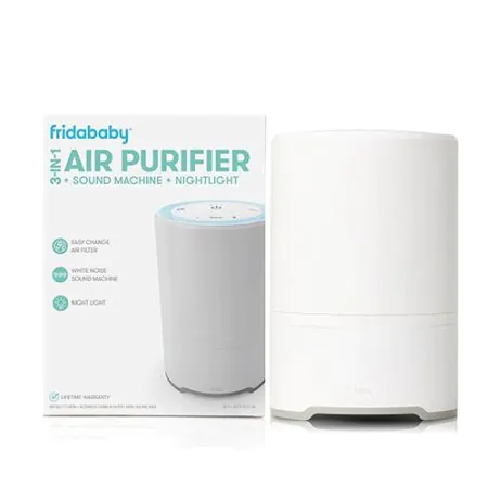 3-in-1 Air Purifier Sound Machine + Nightlight NF061 810028770584