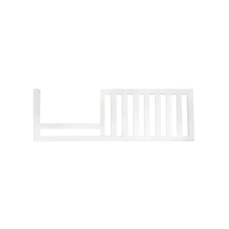 Pali	Bergamo Crib Toddler Rail - White 1915-WH 698938191510 Tjskids.com