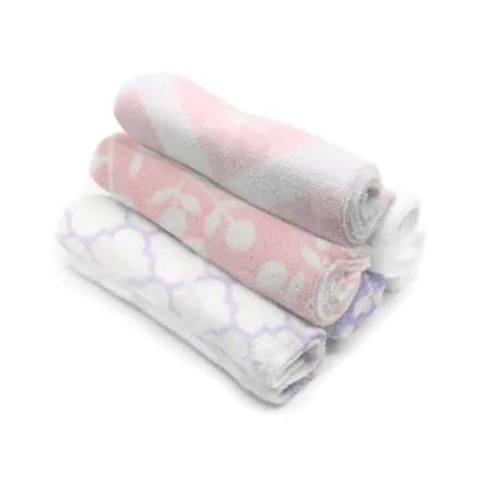 Washcloths 6 Pack - Pink