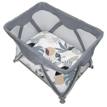 Percale Dream Playard Sheet - Palm Breeze