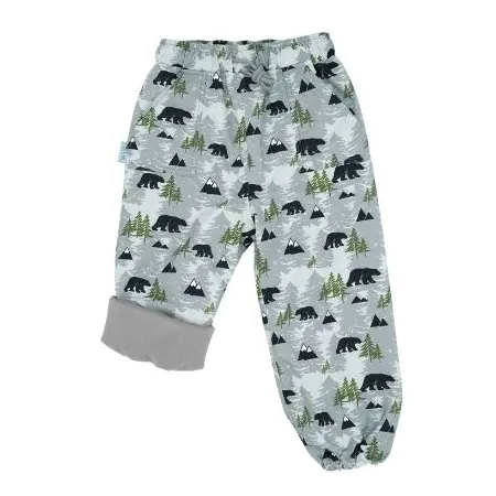 Jan & Jul Cozy-Dry Rain Pants - Bear