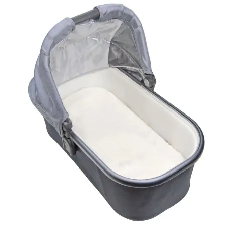 Kushies Percale Bassinet Sheet Ecru