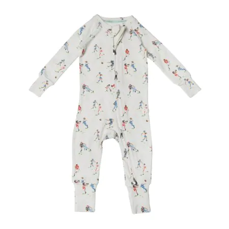 Loulou Lollipop Sleeper Tencel - Football