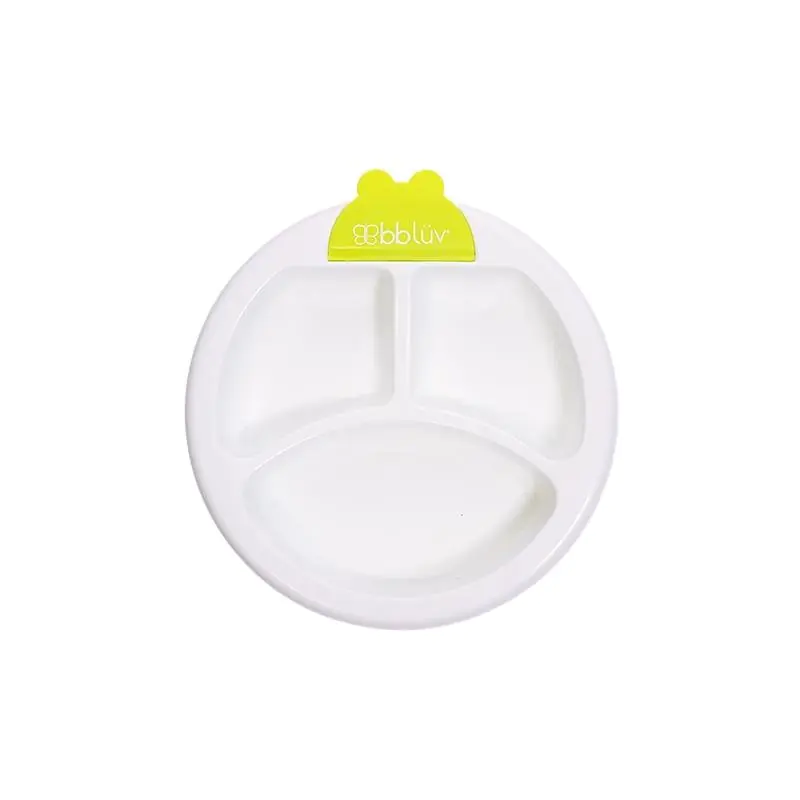 Plato Warm Feeding Plate - Lime