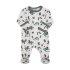 Zipper Footie - Forest