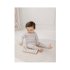 Long Sleeve Bodysuit In Tencel - Grey Mudcloth