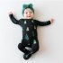 Printed Zippered Footie - Twinkle Tree