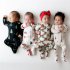 Printed Zippered Footie - Twinkle Tree