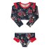 UV Protection Swimming Bikini - Night Floral