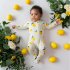 Zippered Footie - Lemon