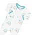 Zippered Footie - Makai Rainbow