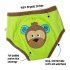 Organic Training Pant Set 3 Piece Girl - Safari Friends