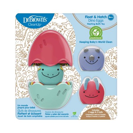 Dr. Browns Float and Hatch Dino Eggs
