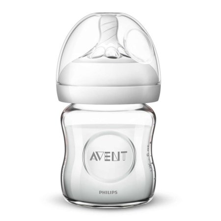 Avent Natural Wide Neck Baby Bottle 4oz 