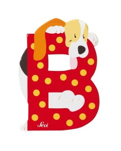 Animal Wooden Letter B