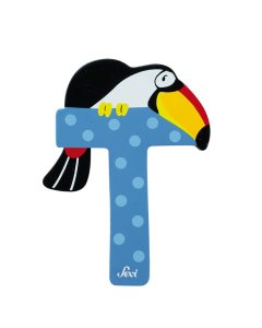 Animal Wooden Letter T