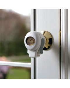 Door Knob Lock 2 Pack S352 Clear