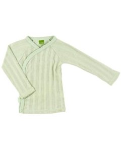 Wrap Long Sleeve T Shirt Sage