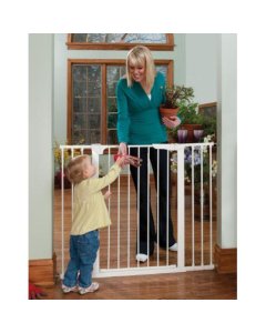 Extra Tall/Wide Auto Close Gateway White G1200